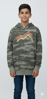 EDDIE BAUER BOYS GRAGHPIC CAMP FLEECE CAMO HOODIE - Smgarment's
